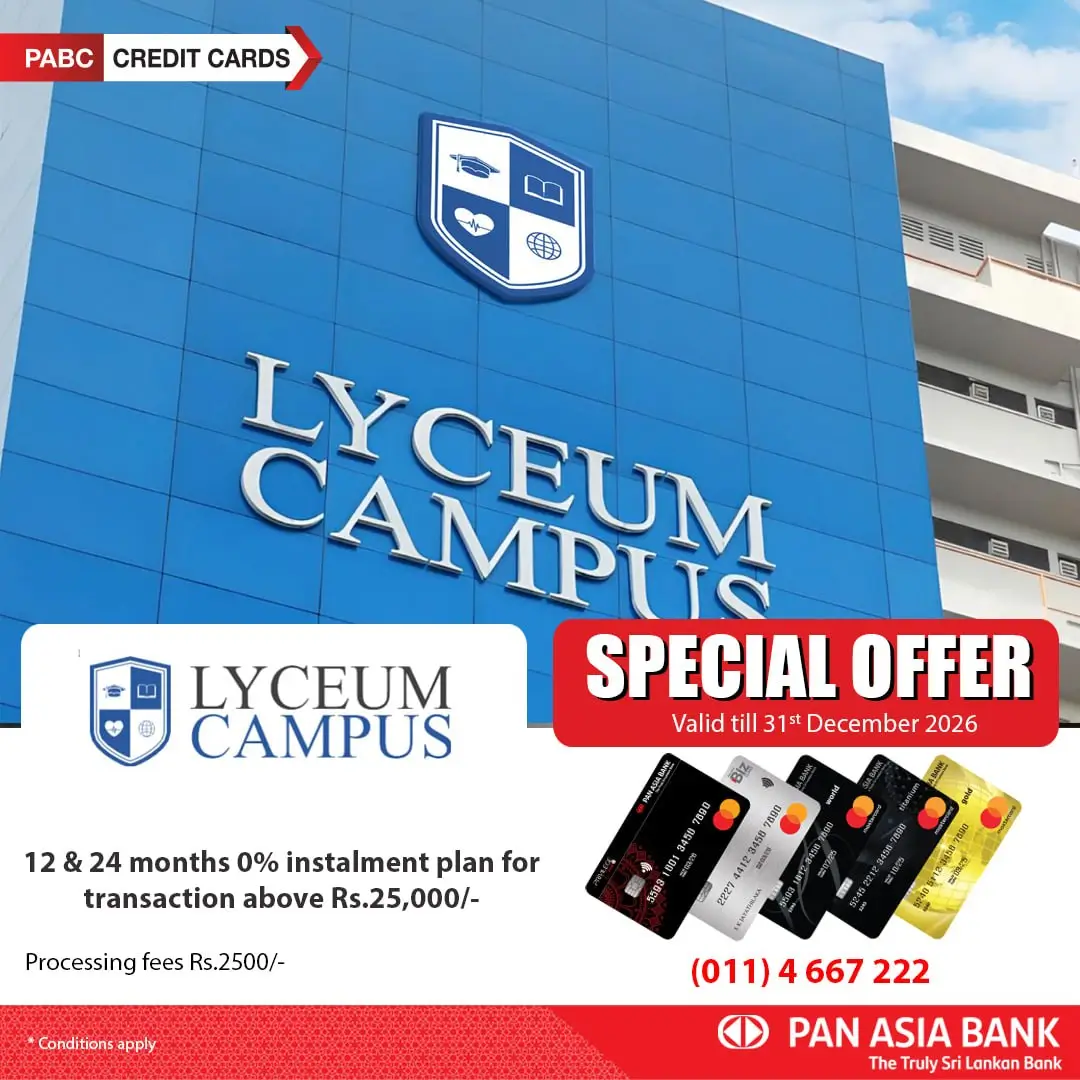 Pan Asia Credit Card Offers — Lyceum Campus